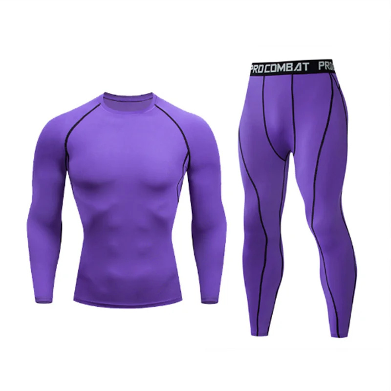 Compression Long Pant - بدلة ضاغطة للرجال، قميص بأكمام طويلة