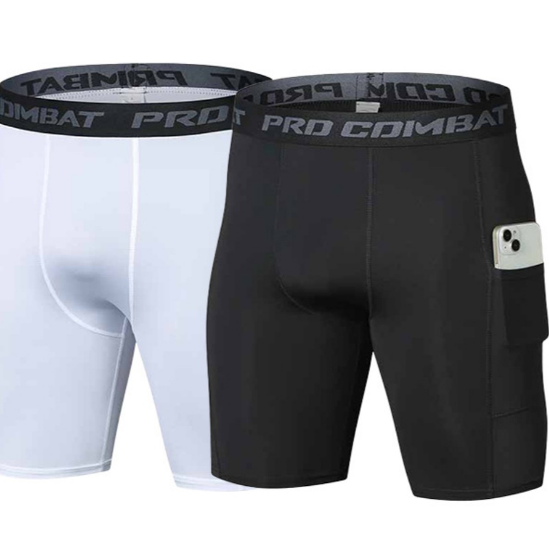 Compression Shorts Athletes - سراويل ضاغطة للرجال، بنطلونات رياضية سريعة
