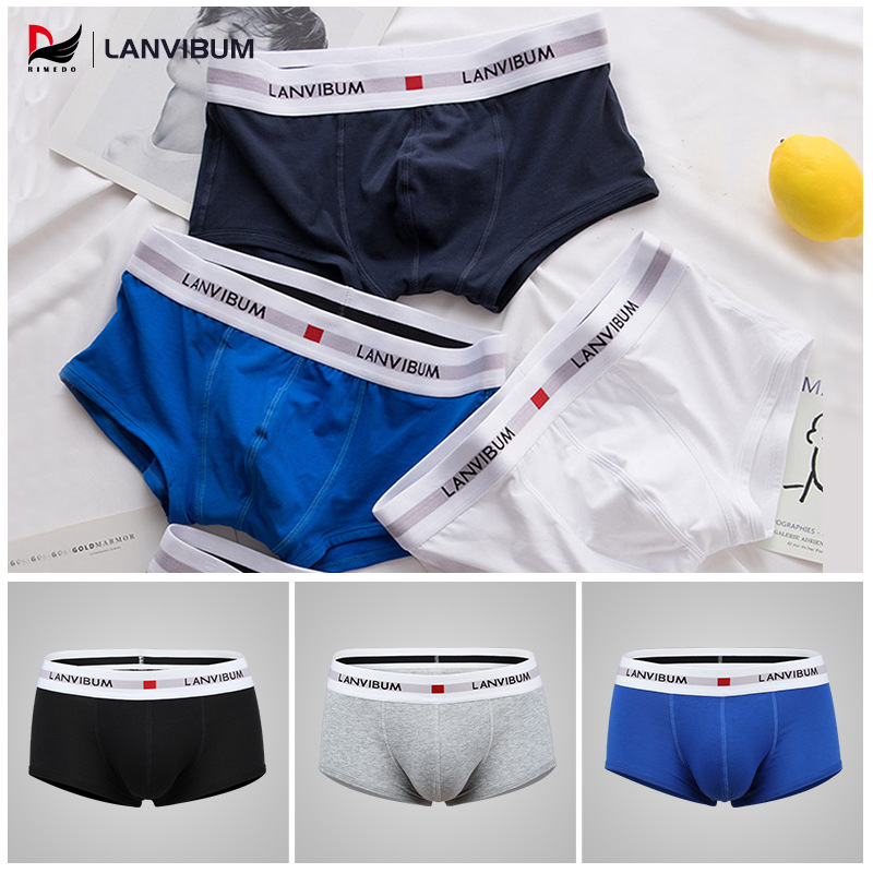 Boxer Shorts Modal - LANVIBUM ملابس داخلية للرجال الشباب U