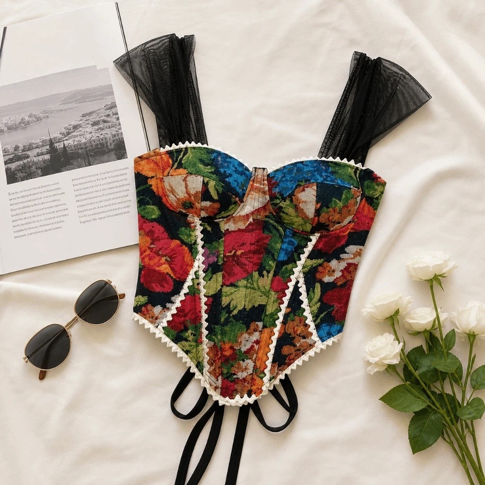 توب نسائي ضيق بدون أكمام بتصمي - مراجعة Suspender Tank Top وسعره