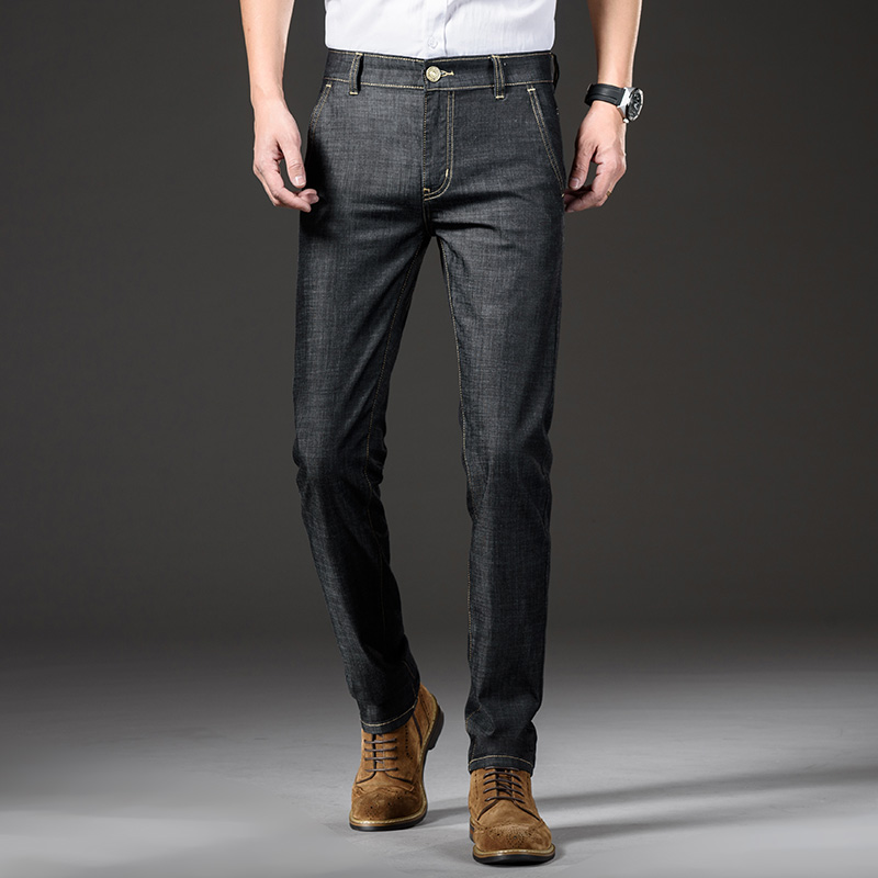 بنطلون جينز رجالي صيفي رفيع من - مراجعة Levis Jeans 501 وسعره