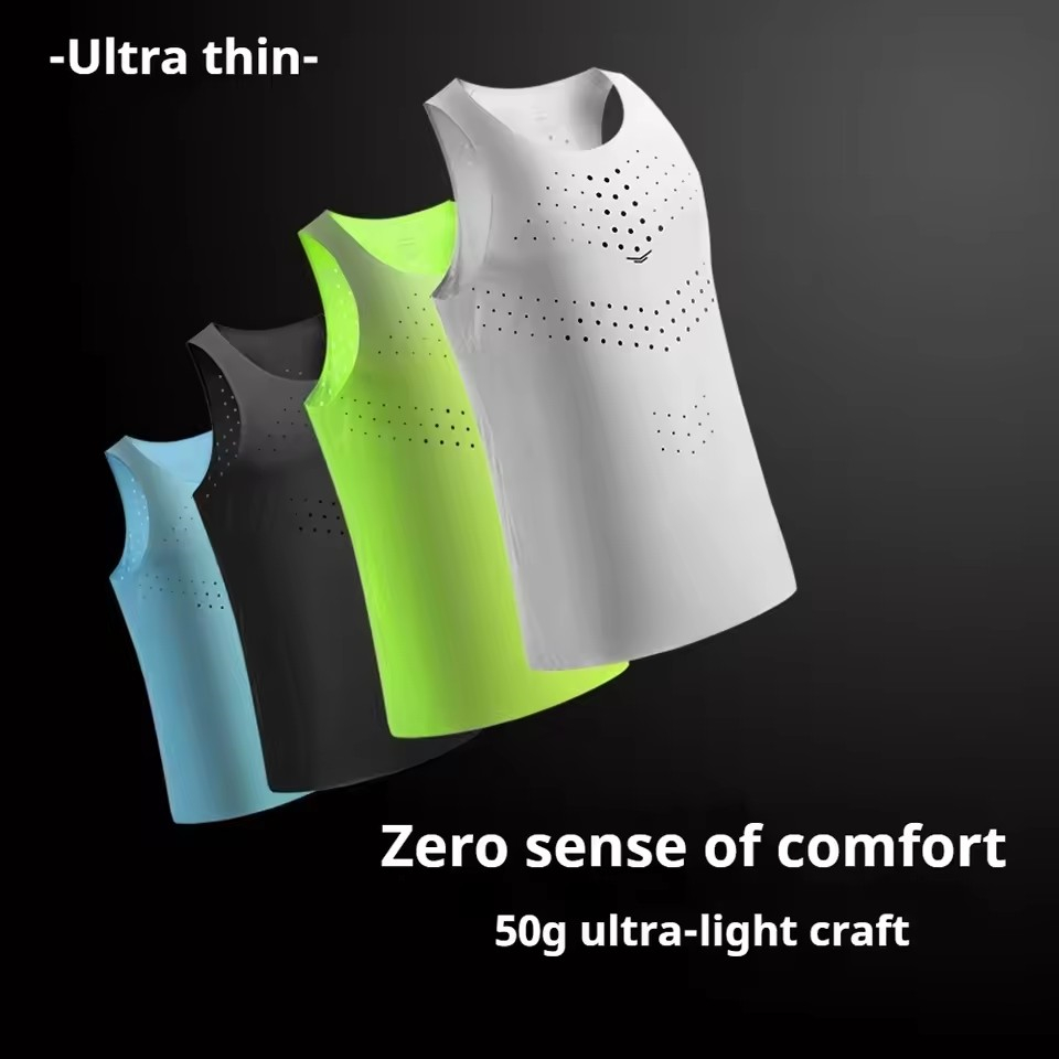 قمصان رجالية خفيفة الوزن للجري - مراجعة Sleeveless Undershirt وسعره