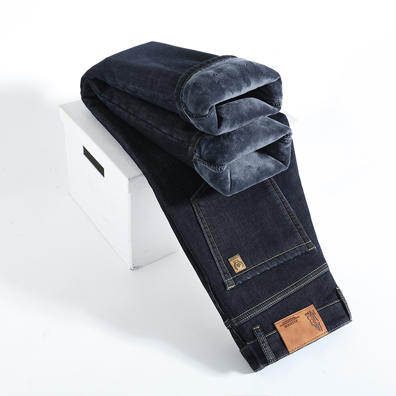 شتاء دافئ الصوف الجينز الرجال  - مراجعة Levis Jeans 501 وسعره